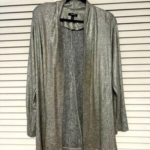 Torrid Metallic Cardigan